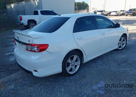 2013 Toyota Corolla S из США, поврежденный, VIN 5YFBU4EEXDP135040